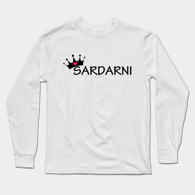 Sardarni ਸਰਦਾਰਨੀ Long Sleeve T-Shirt by Guri386